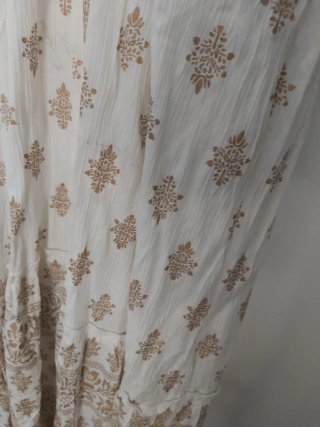 Vestido India Talla Única Multicolor