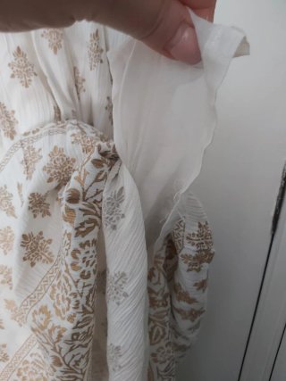 Vestido India Talla Única Multicolor