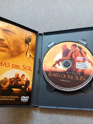 Lágrimas del Sol DVD Bruce Willis