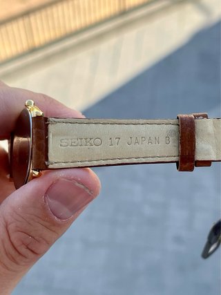 Reloj Seiko Quartz Vintage Gold Nuevo *Año 1989*