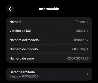 iPhone 17 Verde