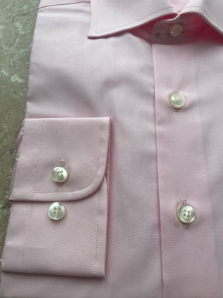 Camisa de vestir EASY WEAR rosa talla M