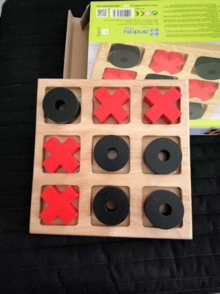 Juego Tres en Raya Madera Andreu Toys