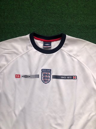 Camiseta Vintage Inglaterra Umbro 2002/03