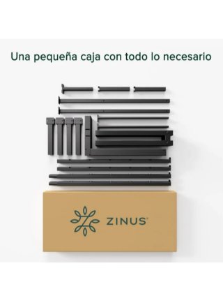 Somier de hierro negro