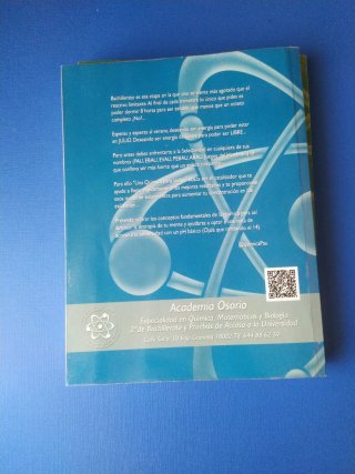 Una química para todos, PAU y libro de ejercicios