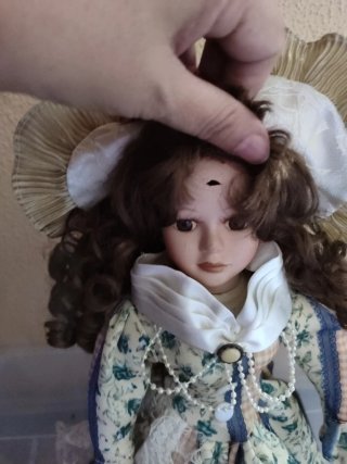 Muñeca de Porcelana Vintage