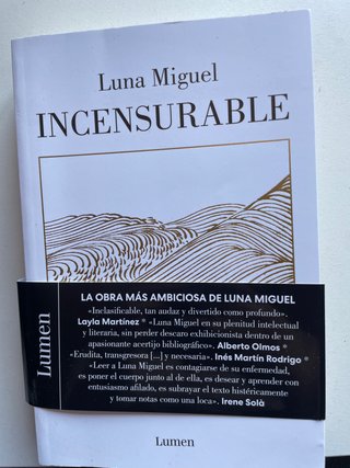 Incensurable / Beyond Reproach (Spanish Edition)
