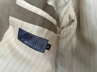 Chaqueta americana Caramelo Beige