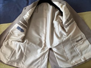 Chaqueta americana Caramelo Beige