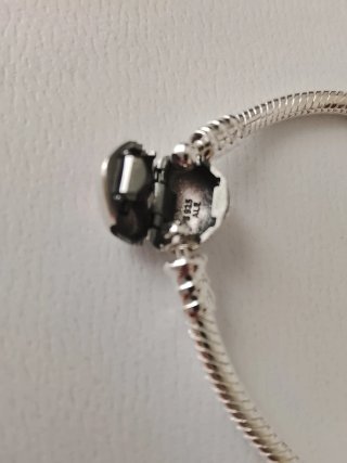 Pulsera Pandora 16cm Cierre Corazón Plata