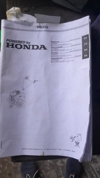 Motoazada Honda FG320