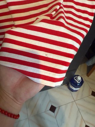 Camiseta COMME des GARÇONS PLAY rayas XS