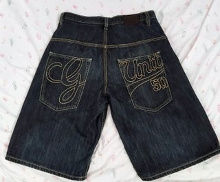 Pantalón corto vaquero jorts holgado