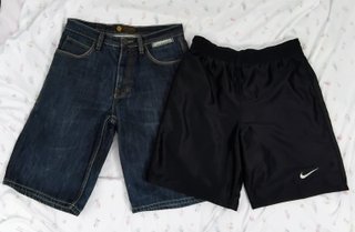 Pantalón corto vaquero jorts holgado