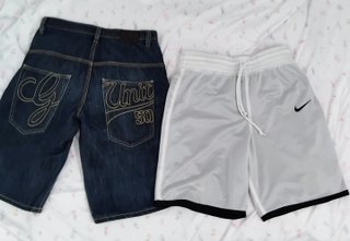 Pantalón corto vaquero jorts holgado