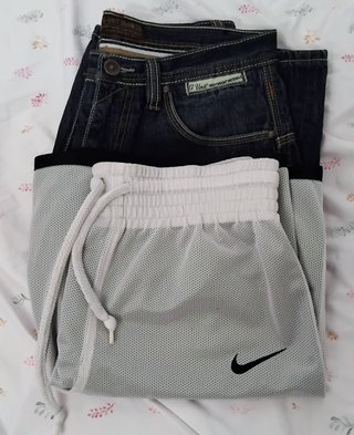 Pantalón corto vaquero jorts holgado