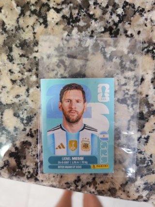 Cromo Panini Mundial Messi Inter Miami CF