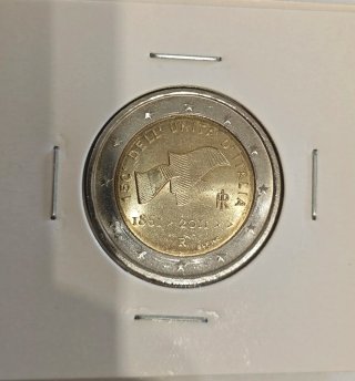 2€ Italia 2011 150º Aniversario Unificación SC