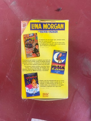 Colección VHS de LINA MORGAN