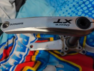 Bielas Shimano Deore XT
