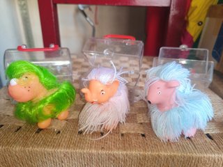 Expositor 12 figuras tipo Pony Palau años 80