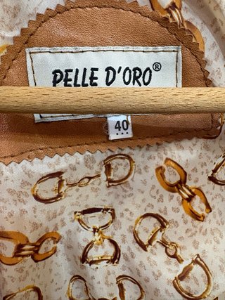 Giacca a scialle vera pelle morbida vintage chic