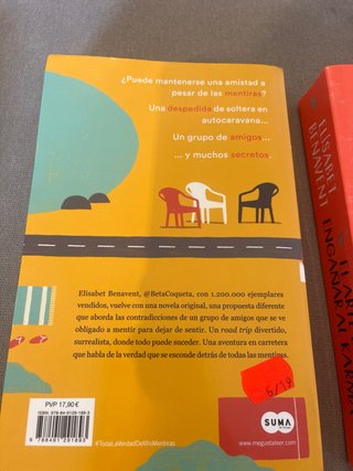 Lote de libros románticos de Elisabeth Benavent