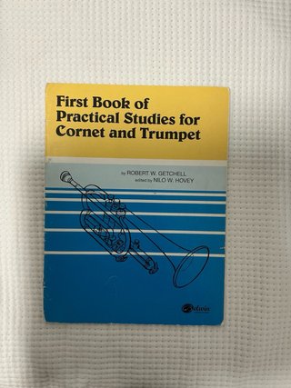Libro de estudios para cornetín y trompeta