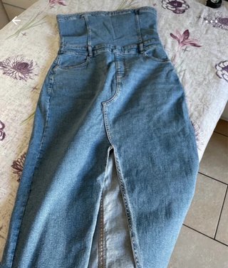 Abito midi in jeans