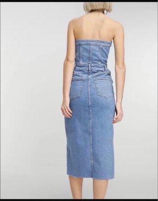 Abito midi in jeans