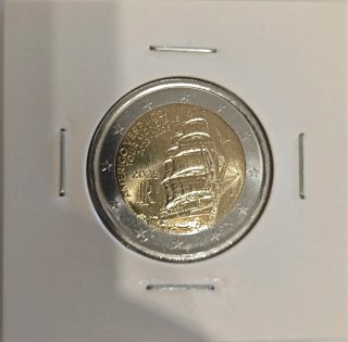 2€ Italia 2025 Amerigo Vespucci Sc
