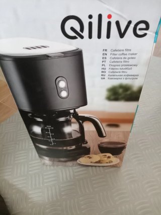 Cafetera Qilive Filtro 1.5L
