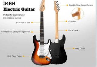 Guitarra Eléctrica + Amplificador Pack