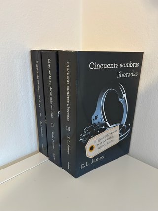 Trilogía cincuenta sombras de Grey