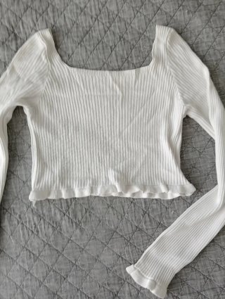 Camiseta manga larga blanca