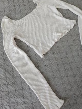 Camiseta manga larga blanca