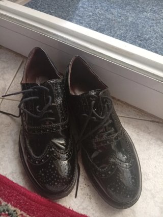 Botas negras con plataforma