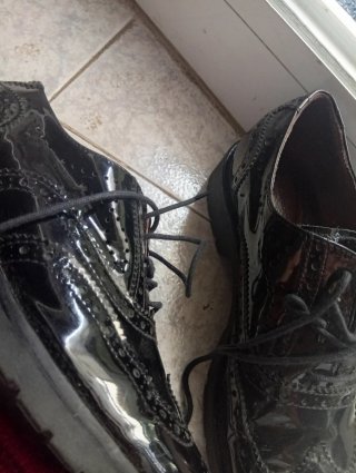 Botas negras con plataforma