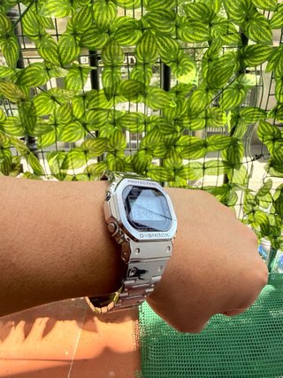 G-Shock Full Metal Plata