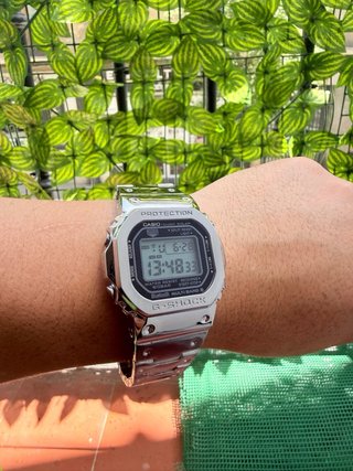 G-Shock Full Metal Plata