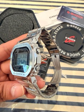 G-Shock Full Metal Plata