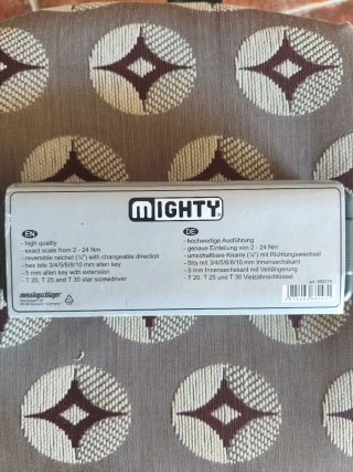 Llave dinamométrica MIGHTY.