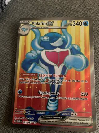 Carta Pokémon Palafin EX 193/167