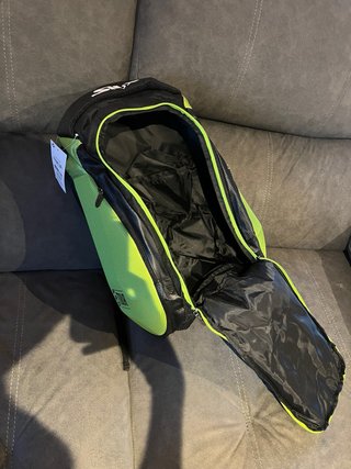 Mochila Pádel Negra y Verde
