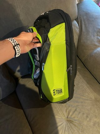 Mochila Pádel Negra y Verde