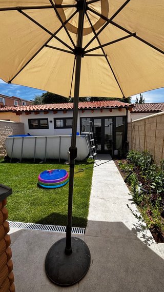 Sombrilla exterior 300 cm