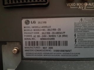 Televisor LG 20 LG20LC1RB