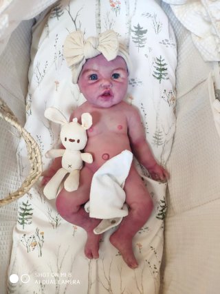 Muñeca Reborn 44 cm niña