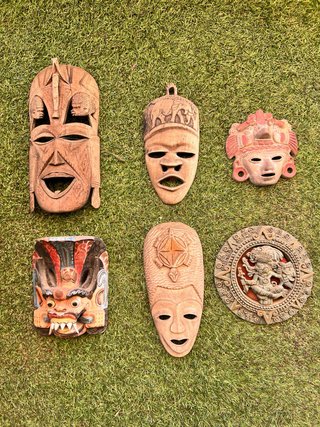 Colección 6 Máscaras Decorativas